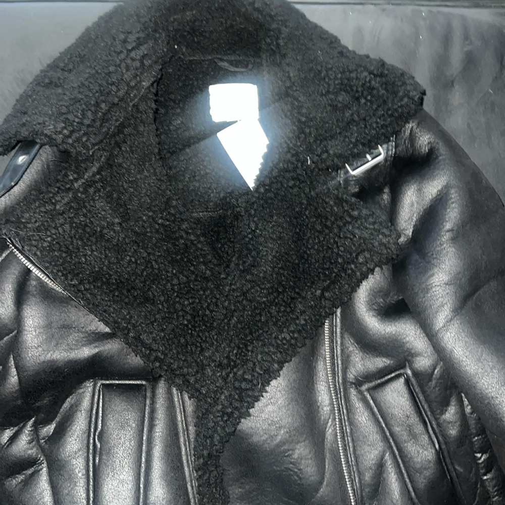 Faux Shearling Jacket - Picture 2 of 9